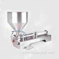 horizontal liquid filling machine semi-automatic pneumatic